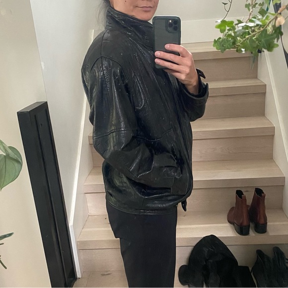 Vintage Touché leather jacket. - Picture 2 of 6